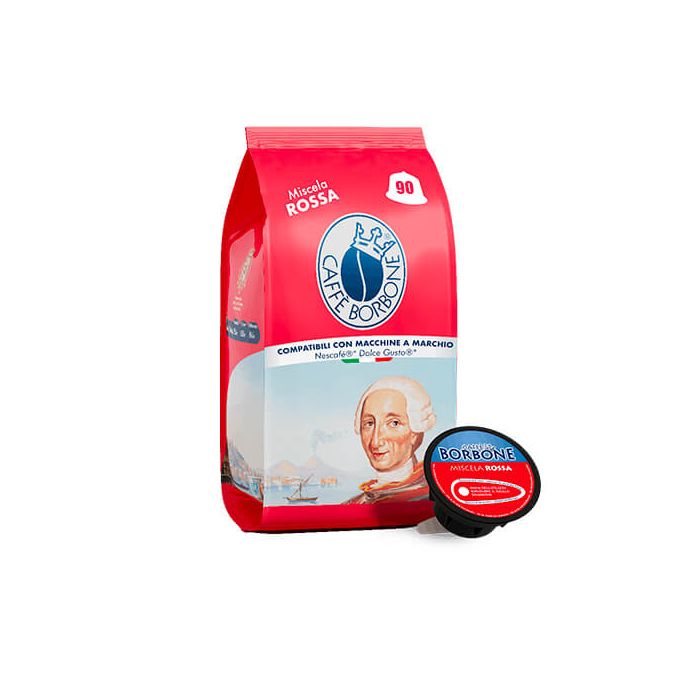 BORBONE MISCELA ROSSA - NESCAFÉ DOLCE GUSTO 90 Capsule