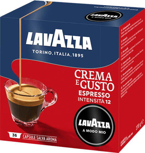 LAVAZZA A MODO MIO CREMA E GUSTO - 36 CAPSULE