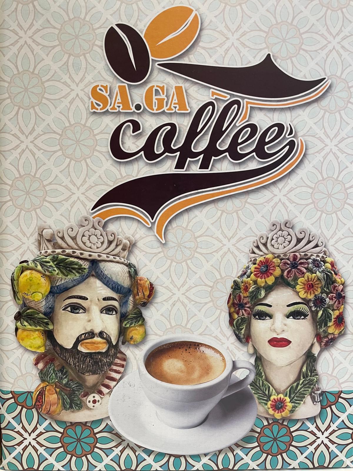 SA.GA - CAFFE DECAFFEINATO - TESTA DI MORO - 100 CIALDE 0.44