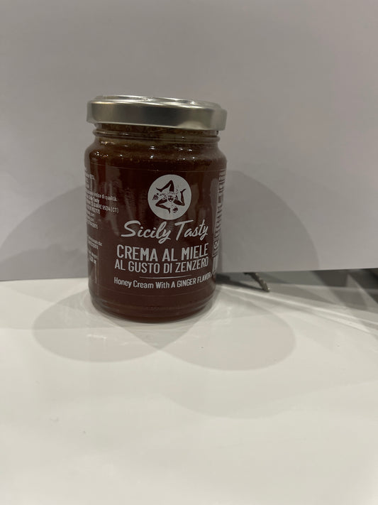 Crema al miele al gusto di zenzero 100g
