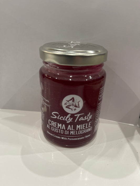 Crema al miele al gusto di melograno