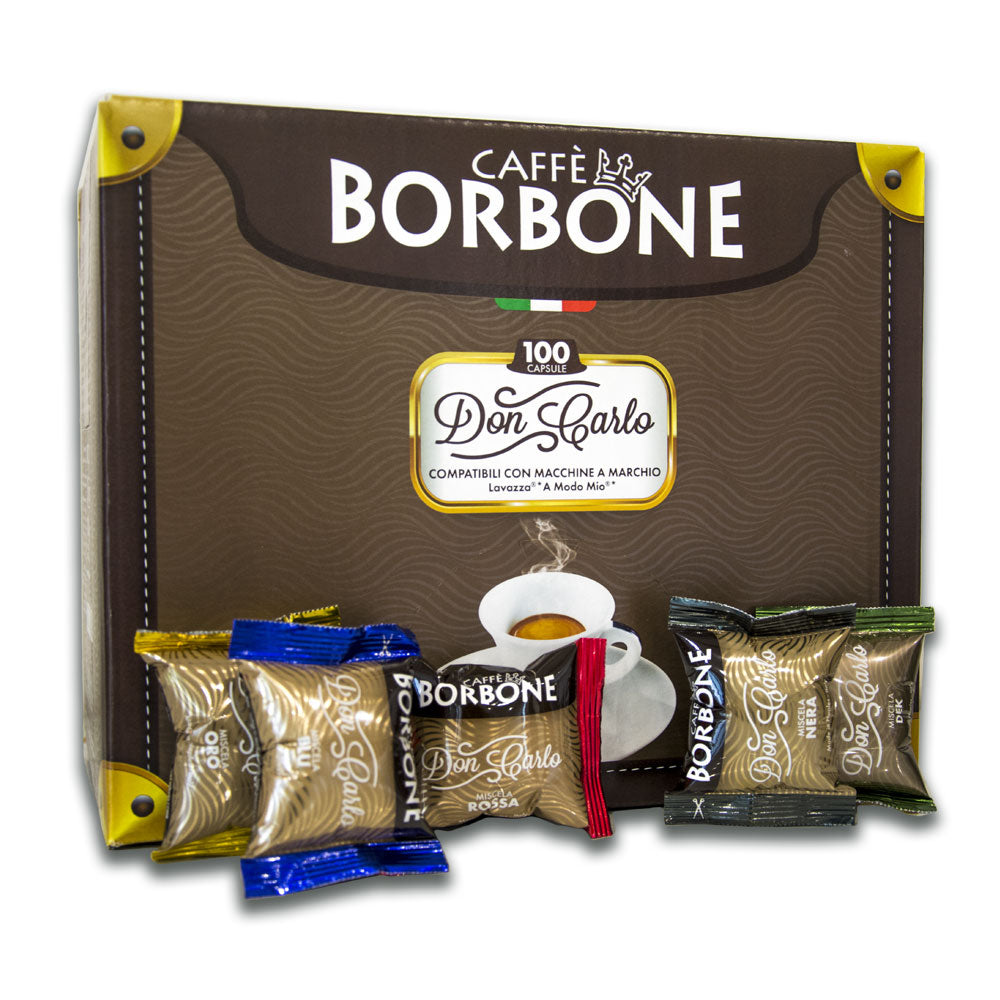 BORBONE MISCELA BLU - CAPSULE LAVAZZA A MODO MIO - 100 CPS