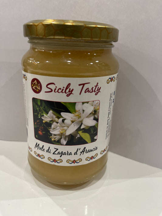 Miele di Zagara d’ arancio da 5 00 g Zafferano Etneoa