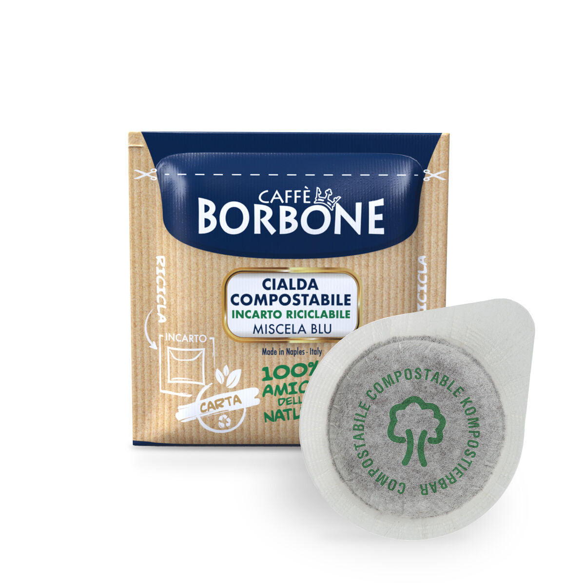 BORBONE MISCELA BLU - 150 CIALDE
