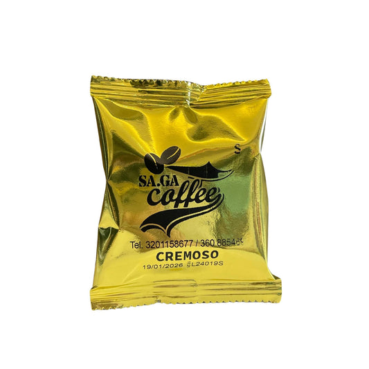 SA.GA COFFE - NERO NOBILE CREMOSO - 100 CAPSULE